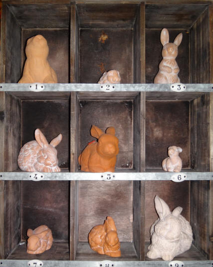 Terra Cotta Bunnies